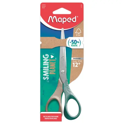 Scharen SHAPE 16cm SMILING PLANET, van FSC®-hout, in blister
