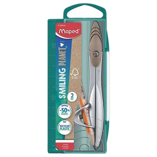 Set passer-ring SMILING PLANET van FSC®-hout
