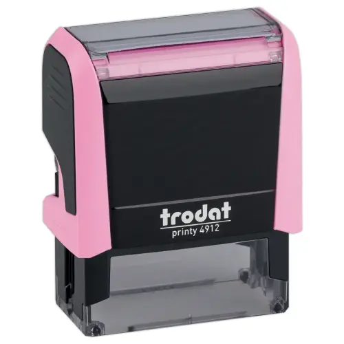 Tampon TRODAT Printy 5L Maxi 4912 personaliseerbaar - Pastelroze