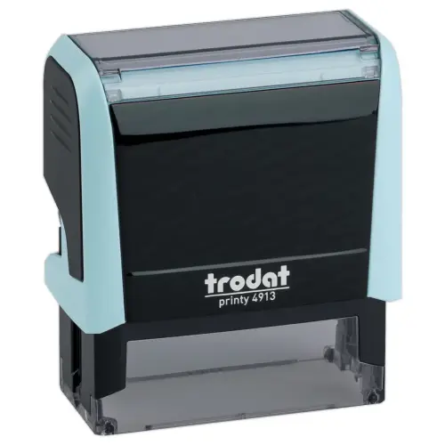 Tampon TRODAT Printy 6L Maxi 4913 personaliseerbaar - Pastelblauw