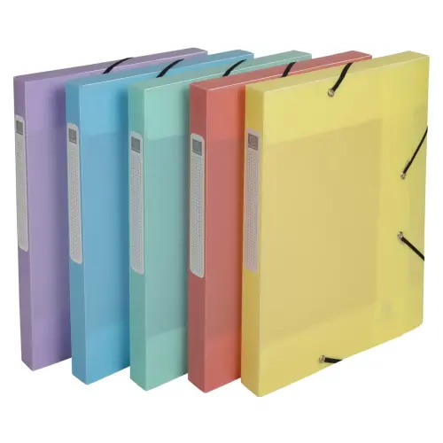 A4 ordner - D 25mm PP Chromaline Pastel - Assortiment kleuren