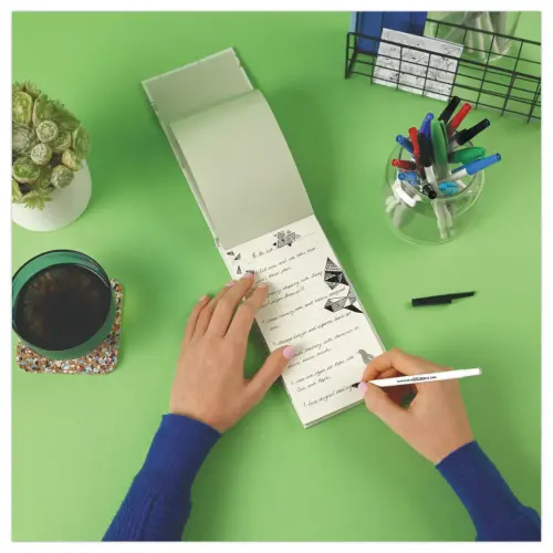 50 Recycled Kilometrico balpen - Zwart