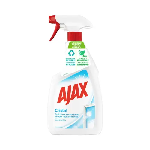 AJAX ruitenreiniger drievoudige actie - 750 ml 