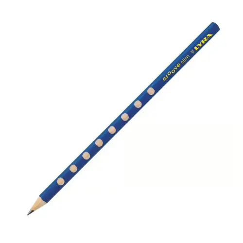 Grafietpotlood HB LYRA GROOVE - driehoekig - zonder gum - set van 48