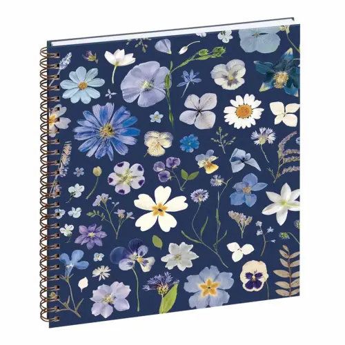Agenda weekplanner Exacompta Chemin des Marettes - 18,5 x 22,5 cm - Blauw 