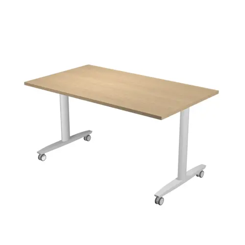 kantelbare tafel op wielen 120x80x74,1 cm wit/wit 