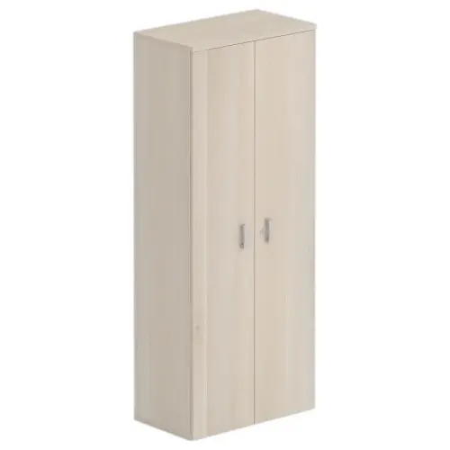 Hoge melamine kast 2 deuren 197x80x42cm acacia