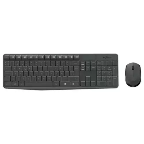 Draadloze toetsenbord- en muisset Logitech MK235 