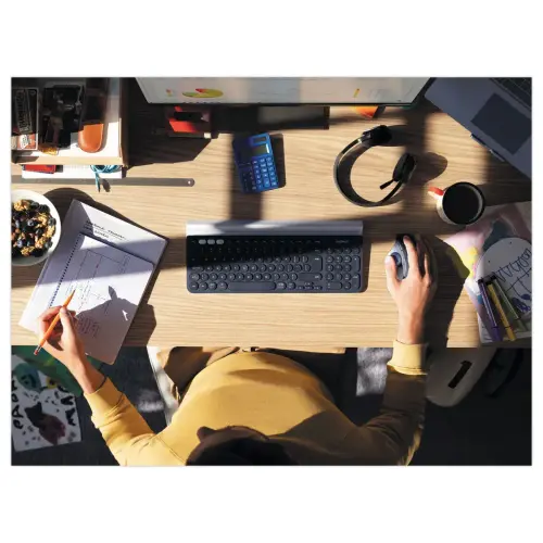 Ergonomische draadloze muis met trackball M575