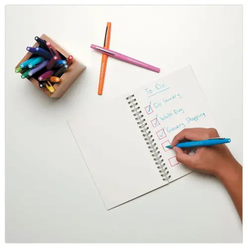 4  Paper Mate Flair fun stiften - Medium schrijven 