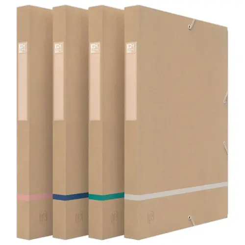 12 Klasseerdoos Touareg gerecycleerde kaart - rug 2,5 cm - OXFORD