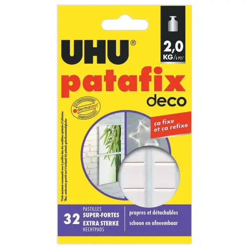 Patafix decor wit - 32 tabletten