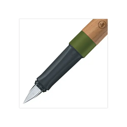 Vulpen in hout STABILO - blauw 
