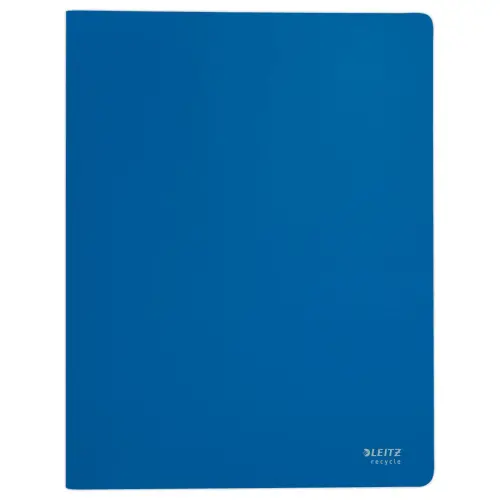 Documentbeschermer recycled PP - 40 hoezen - blauw