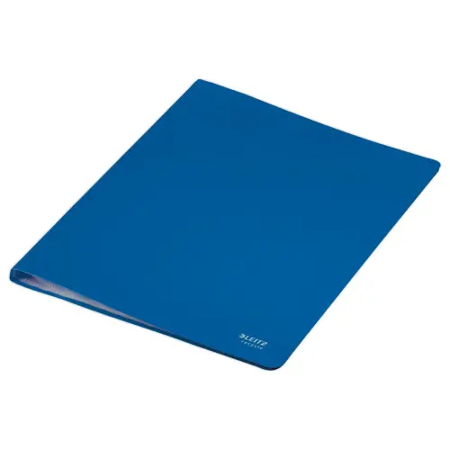 Documentbeschermer recycled PP - 40 hoezen - blauw