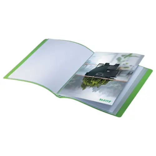 Documentbeschermer recycled PP - 40 hoezen - groen 