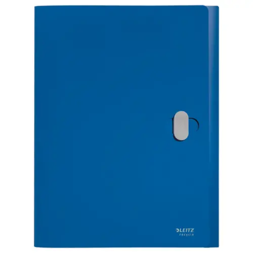 Gerecycleerde klasseerdoos - blauw - LEITZ