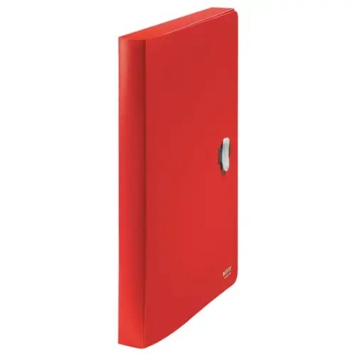 Gerecycleerde klasseerdoos - rood - LEITZ