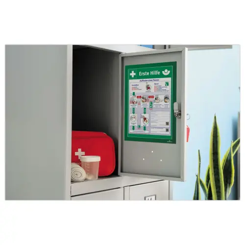 5 magnetische displayframes DURAFRAME - Groen