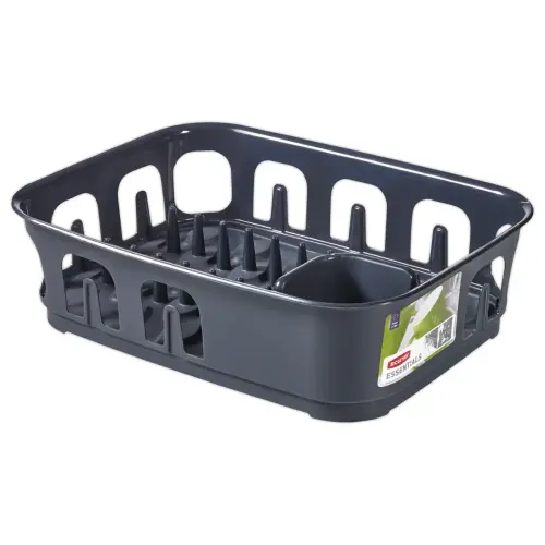Afdruiprek 9 borden Essentials CURVER-antraciet