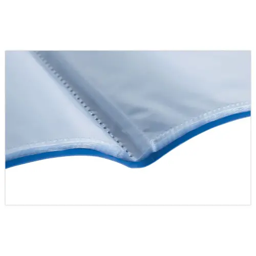 Documentenmap PP gerecycled semi-rigide BeeBlue 30 zakken