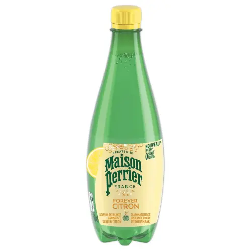 24 Perrier citroenflessen 50cl