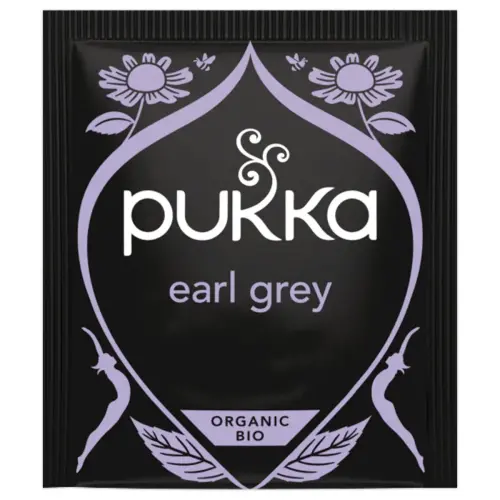 20 Pukka gorgeous Earl Grey biologische zwarte theezakjes