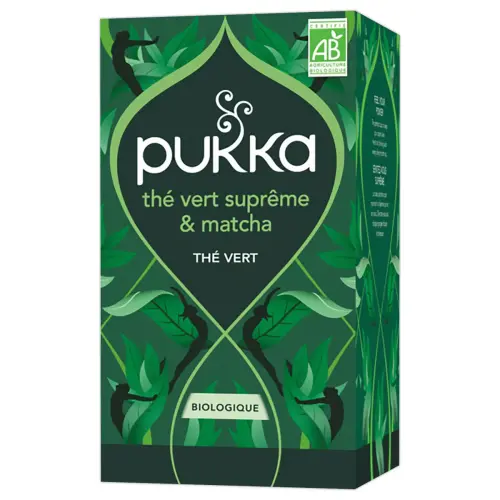 20 Pukka matcha supreme groene thee zakjes