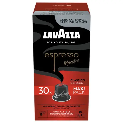 30 capsules LAVAZZA Espresso Classico