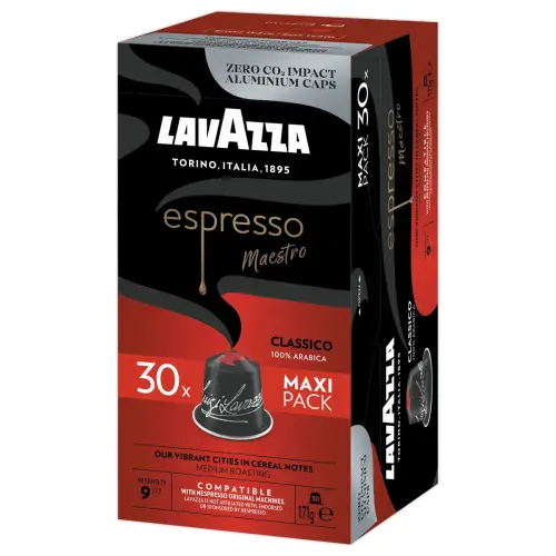 30 capsules LAVAZZA Espresso Classico