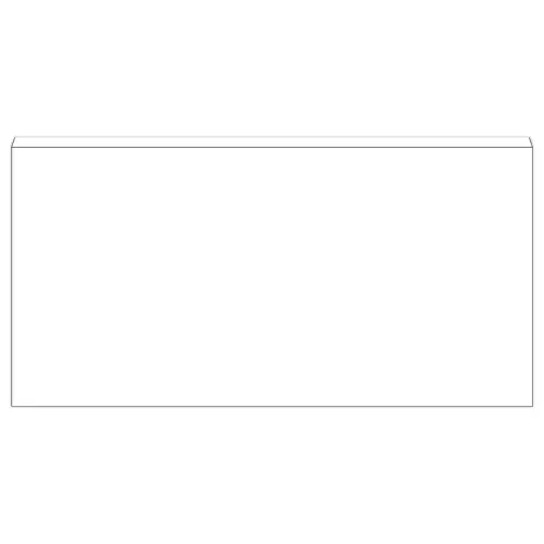 500 witte enveloppen 114x229 80 gr siliconen Fiducial