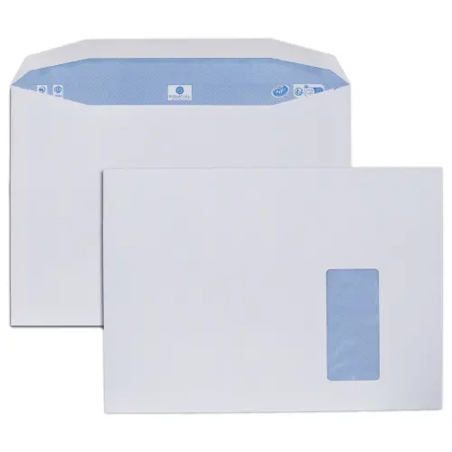 250 witte enveloppen 229x324 90 g fen 105x50 gecoat