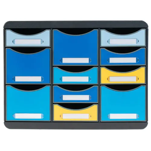 Opbergdoos Multi Bee Blauw Assortiment Kleuren 
