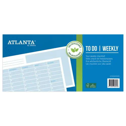 Schriftje "To do" Atlanta - 297x150mm - 60p - weekplanning