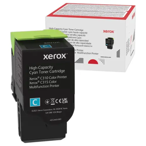 TONER XEROX 006R04365 Cyaan 