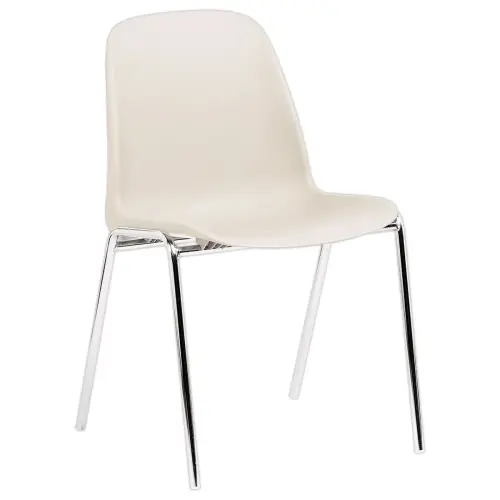 Pastel beige Charlotte stoel 