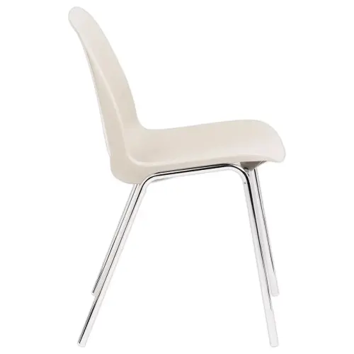Pastel beige Charlotte stoel 