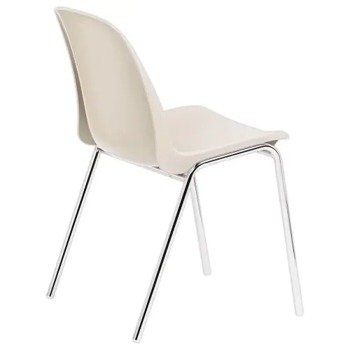 Pastel beige Charlotte stoel 