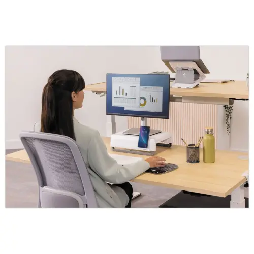 Monitor steun Breyta - Wit 