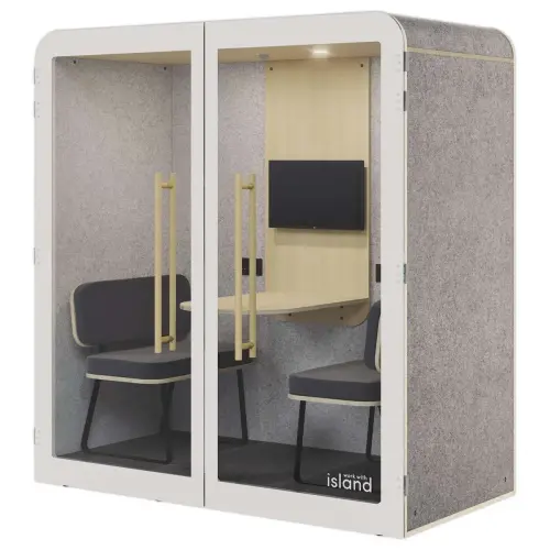 Geluiddichte cabine voor 2 personen