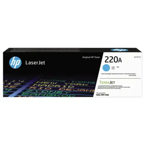 Toner HP 220A TERRAJET - Cyaan