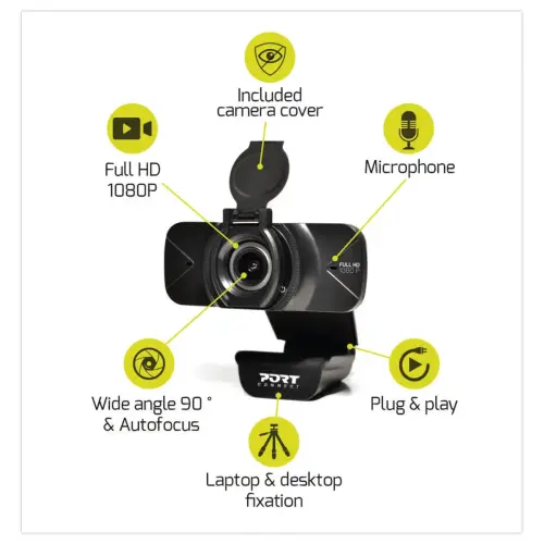 Webcam FULL HD 1080p