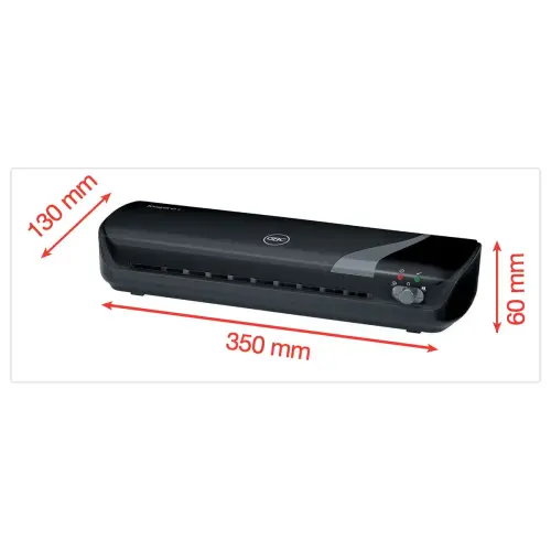 Inspire+ A4 laminator zwart
