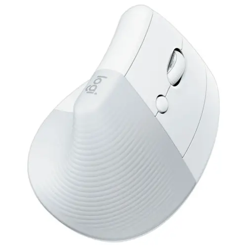 Logitech witte rechtshandige ergo lift muis