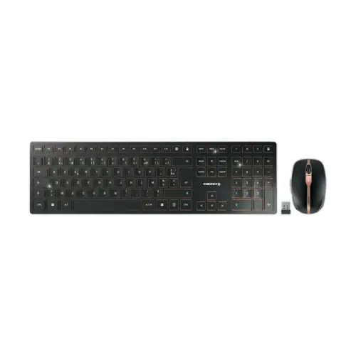 Draadloze toetsenbord + muis kit CHERRY DW9100 SLIM