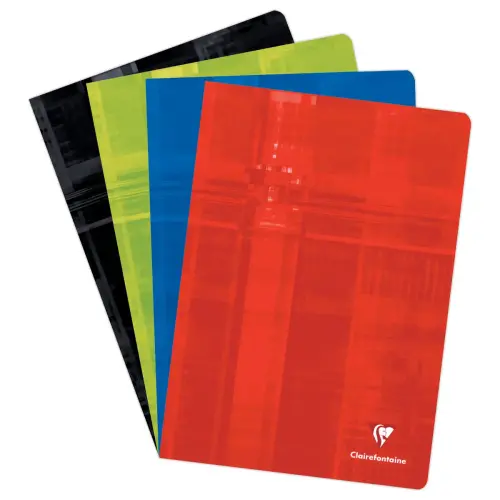 A4 schrift met 96 pagina's kleine vierkantjes - willekeurige kleur 