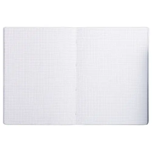 Geprikt schrift 24x32 cm 96 pagina's kleine vierkantjes - willekeurige kleur