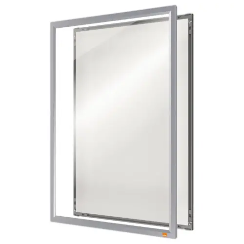 Klem voor affiches A3 Nobo - zilver