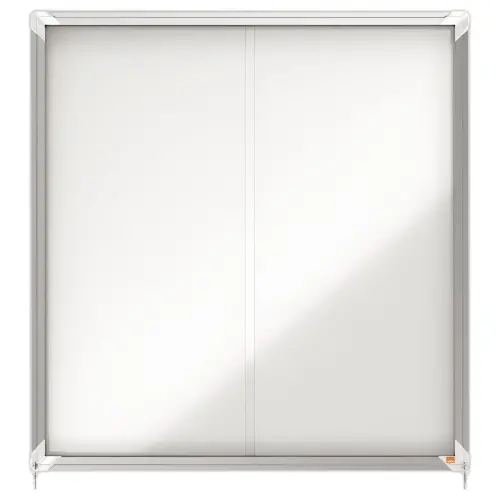 Premium Plus binnenvitrines - 12xA4- Nobo magn Wit