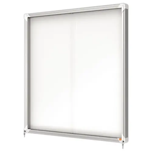 Premium Plus binnenvitrines - 12xA4- Nobo magn Wit